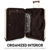 Luxe Journey 3 Piece Expandable Retro Luggage Set - GiFTiFY