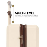 Luxe Journey 3 Piece Expandable Retro Luggage Set - GiFTiFY