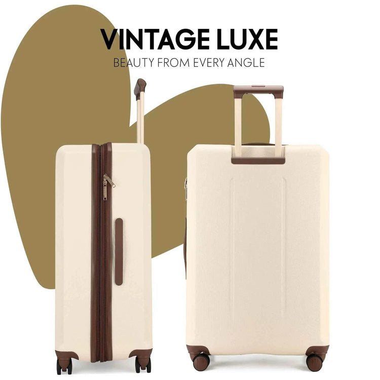 Luxe Journey Retro Luggage Set - GiFTiFY