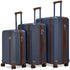 Luxe Journey 3 Piece Expandable Retro Luggage Set - GiFTiFY