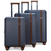 Luxe Journey 3 Piece Expandable Retro Luggage Set - GiFTiFY