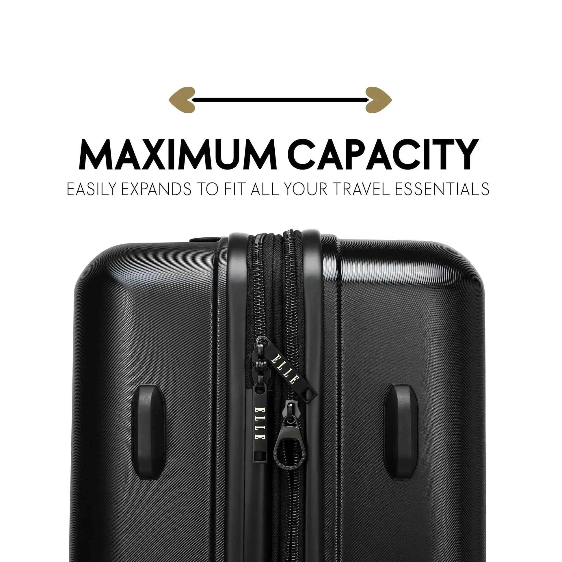 Expedition 3 Piece Expandable Polycarbonate Luggage Set
