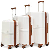 Expedition 3 Piece Expandable Polycarbonate Luggage Set - GiFTiFY