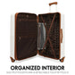Expedition 3 Piece Expandable Polycarbonate Luggage Set Travellty