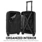 Voyage Escape Expandable 3 Piece Luggage Set