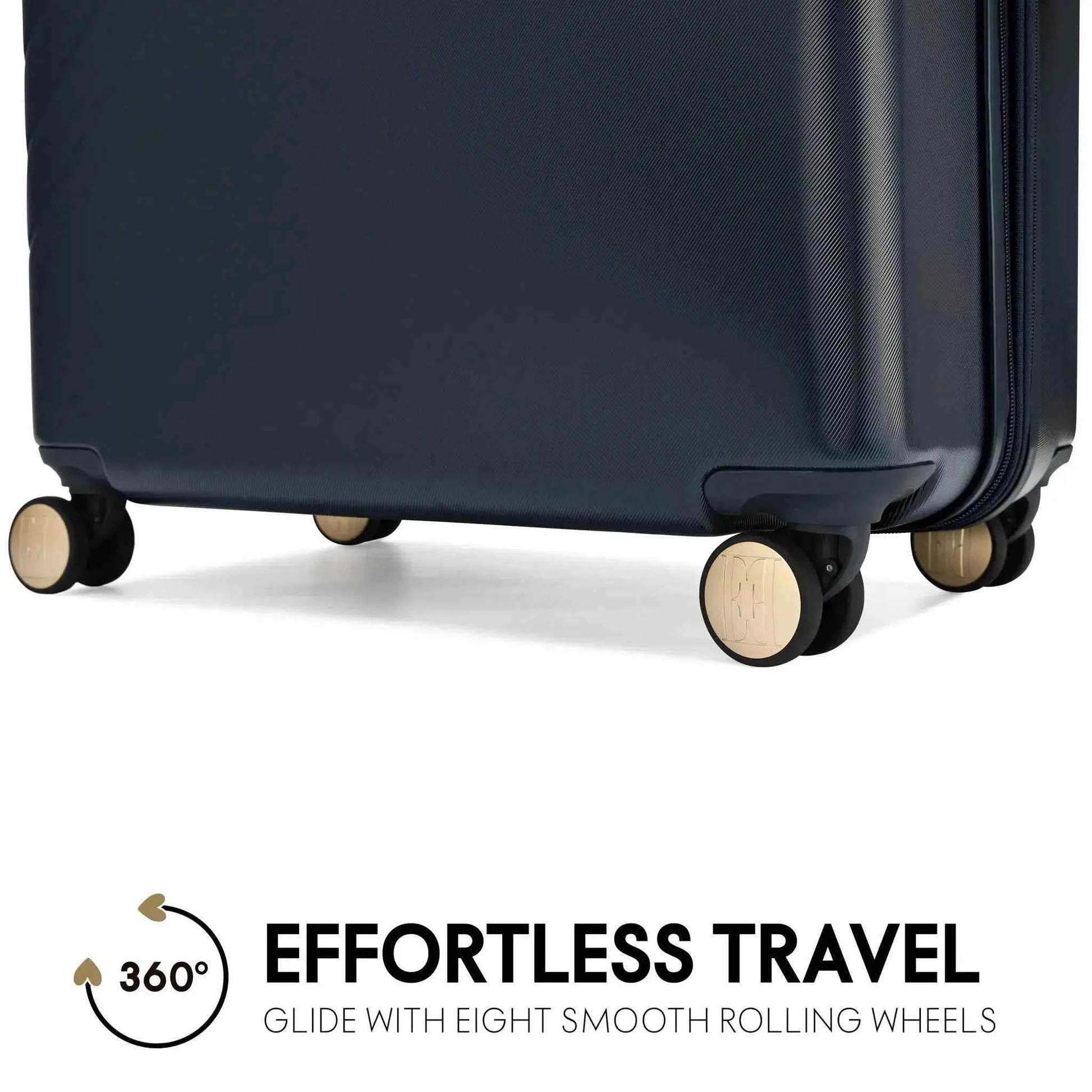 Louvre 2 Piece Expandable Polycarbonate Luggage Set