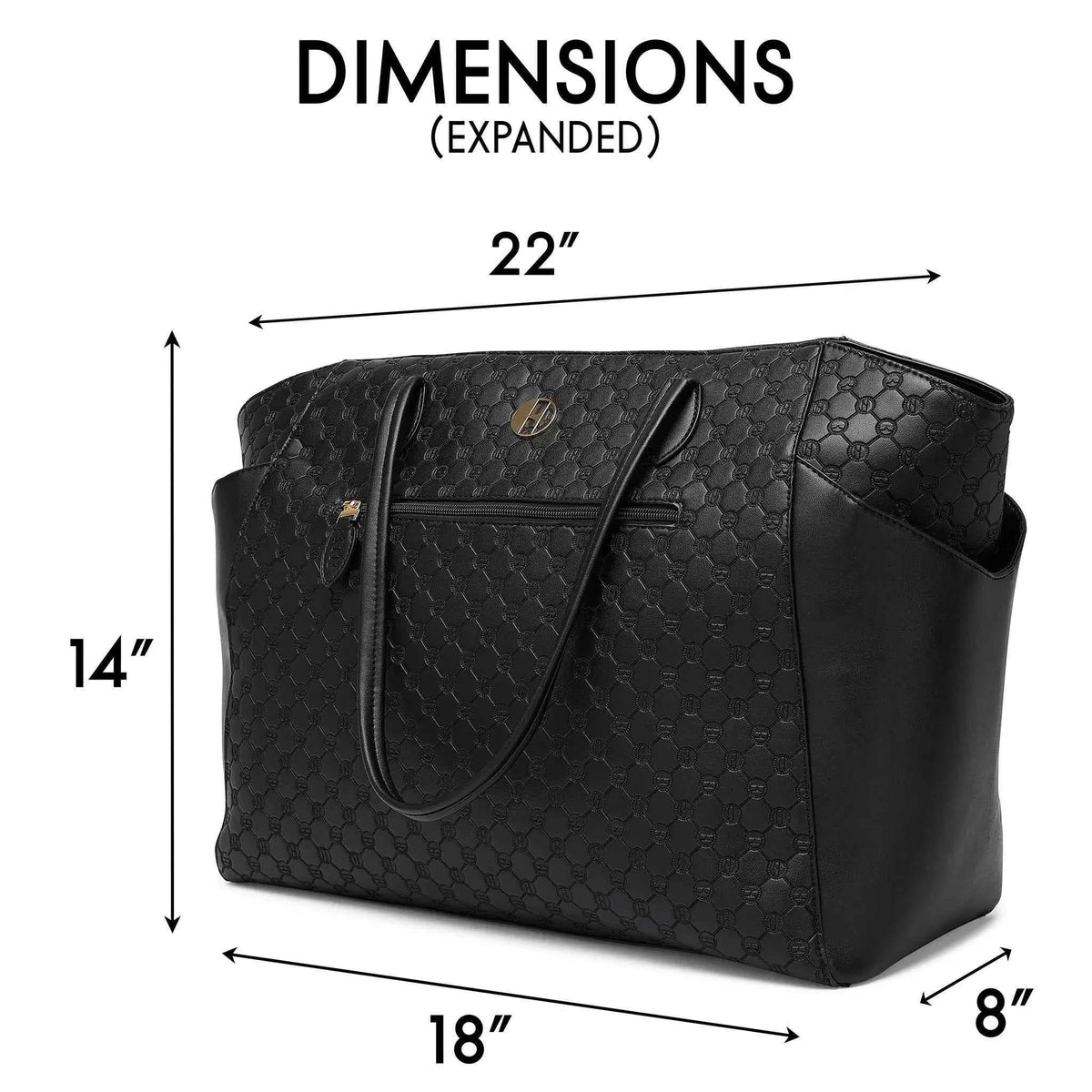 Compass 32L Weekender Tote Bag Weekender by ELLE Travel | USA