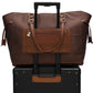 Eleganza 32L Monogram Weekender Tote Bag
