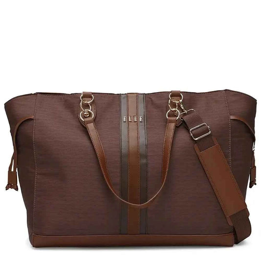 Eleganza 32L Monogram Weekender Tote Bag