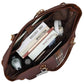 Eleganza 32L Monogram Weekender Tote Bag