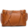 Leisure Luxe 33L Vegan Leather Weekender Tote Bag