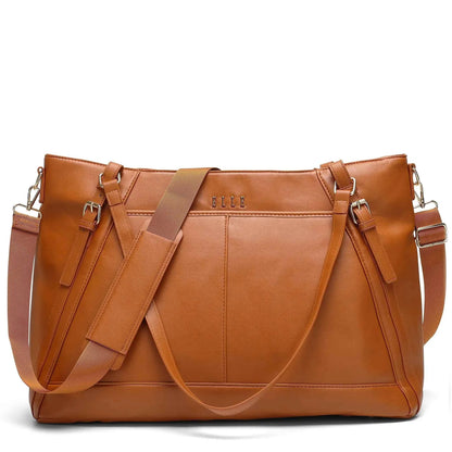 Leisure Luxe 33L Vegan Leather Weekender Tote Bag