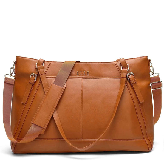 Leisure Luxe 33L Vegan Leather Weekender Tote Bag - GiFTiFY