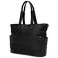 Voyage 25L Twill and Vegan Leather Weekender Tote Bag