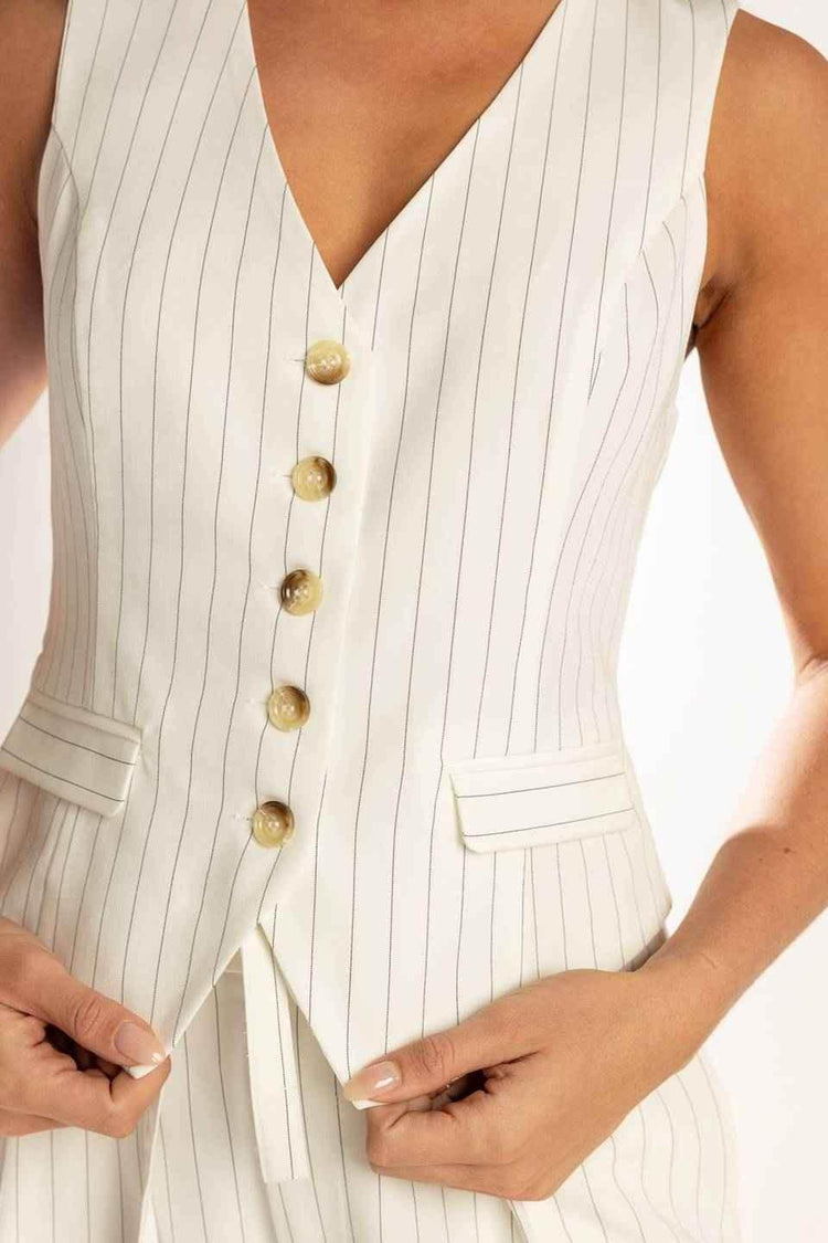 DINNER DATE WOVEN VEST - GiFTiFY