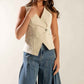 UNDENIABLE GROWTH WOVEN VEST