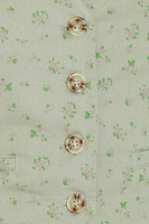 DRIFTING CURRENTS OLIVE WOVEN VEST - GiFTiFY