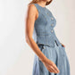 AT FIRST GLANCE DENIM VEST