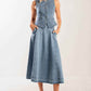 AT FIRST GLANCE DENIM VEST