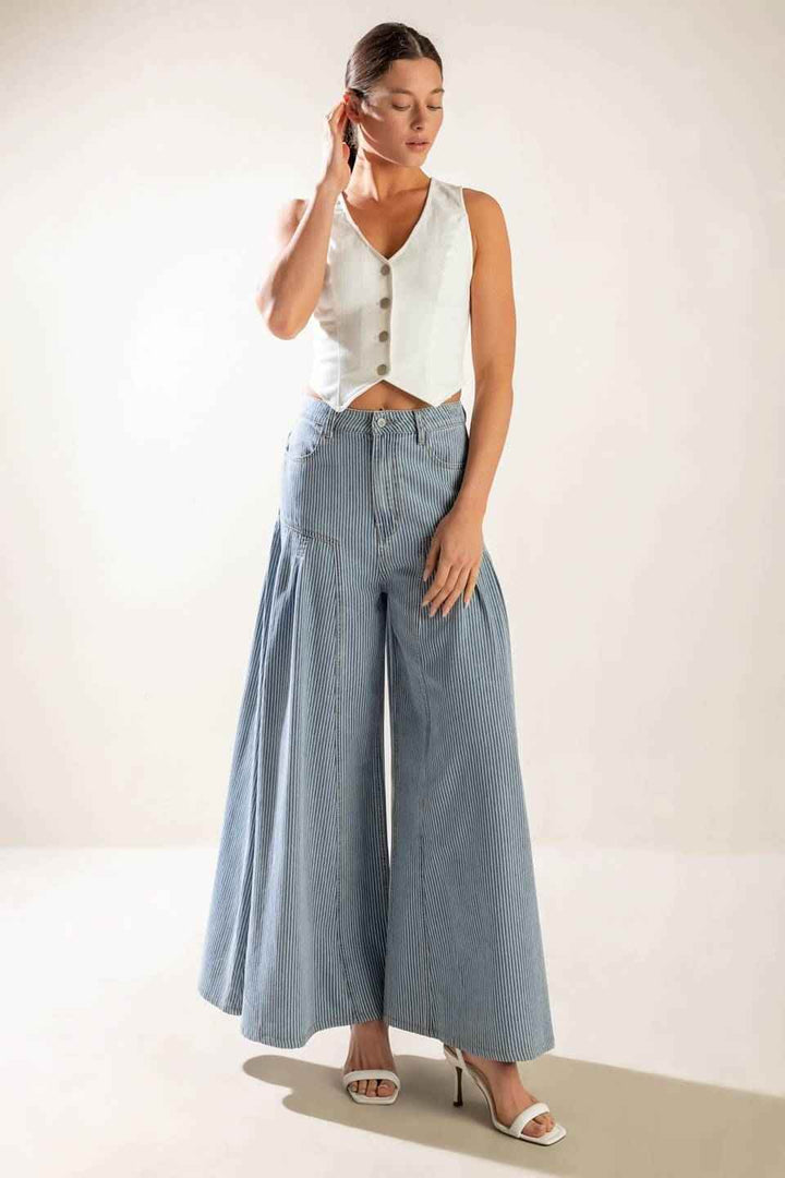 THE LILY'S SECRET DENIM VEST - GiFTiFY