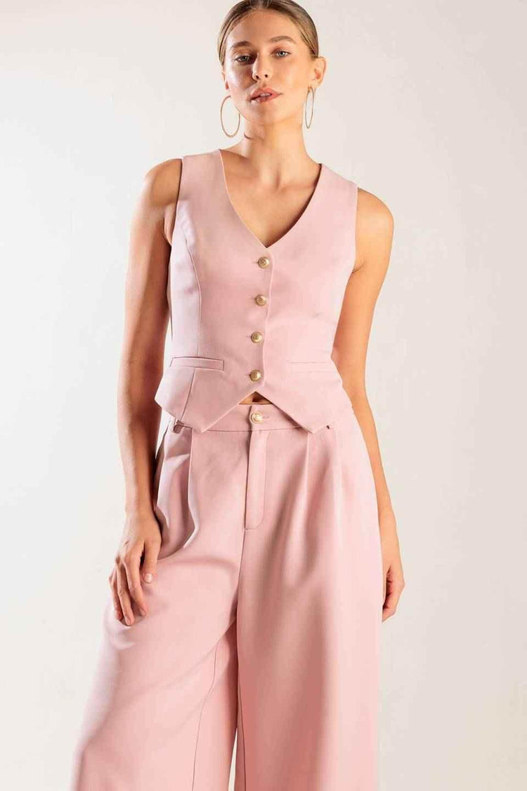 IN MY OWN WORLD WOVEN VEST - GiFTiFY