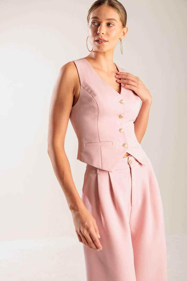 IN MY OWN WORLD WOVEN VEST - GiFTiFY