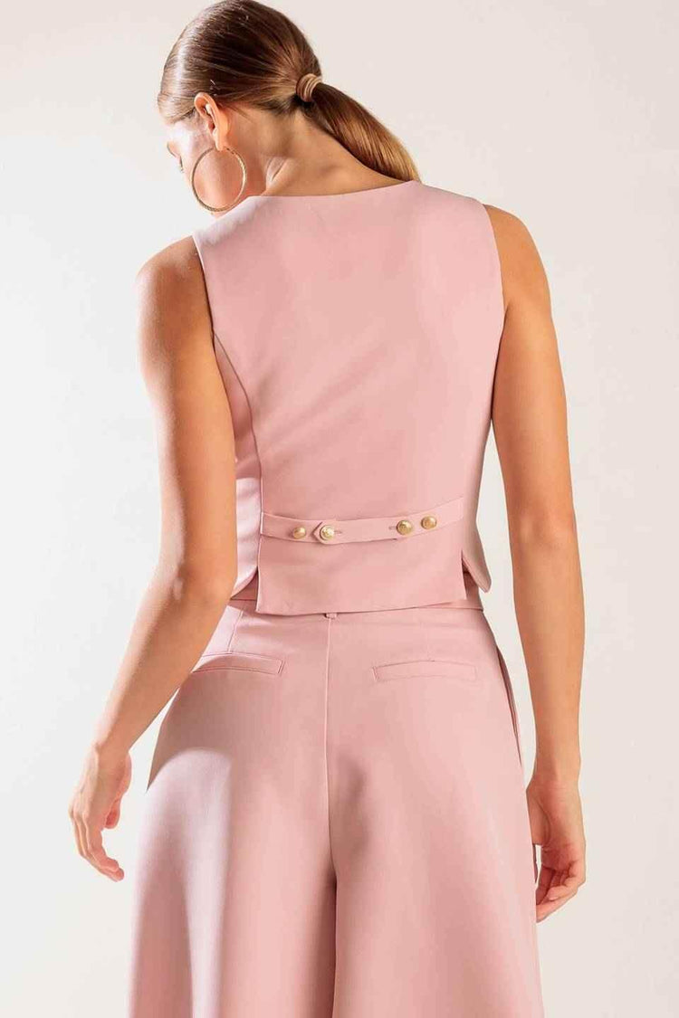 IN MY OWN WORLD WOVEN VEST - GiFTiFY