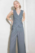 SMILE BRIGHT IN GREY WOVEN VEST - GiFTiFY