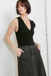 TRADING SECRETS DENIM SKIRT - GiFTiFY