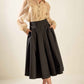 DANCE WITH DESTINY WOVEN MIDI SKIRT