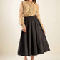 DANCE WITH DESTINY WOVEN MIDI SKIRT