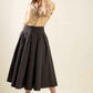 DANCE WITH DESTINY WOVEN MIDI SKIRT