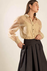 DANCE WITH DESTINY WOVEN MIDI SKIRT - GiFTiFY