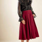 DANCE WITH DESTINY WOVEN MIDI SKIRT
