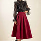 DANCE WITH DESTINY WOVEN MIDI SKIRT