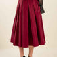 DANCE WITH DESTINY WOVEN MIDI SKIRT