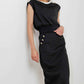 URBAN LUXE COMMAND KNIT MIDI SKIRT