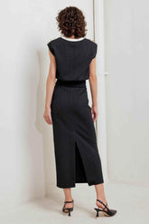 URBAN LUXE COMMAND KNIT MIDI SKIRT - GiFTiFY