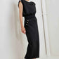 URBAN LUXE COMMAND KNIT MIDI SKIRT