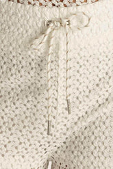 PRESENCE OF LOVE SEMI SHEER KNIT PANTS - GiFTiFY