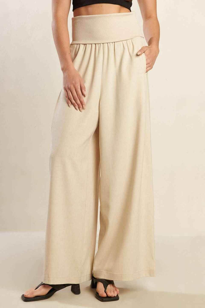 GO WITH GRACE WOVEN PANTS - GiFTiFY