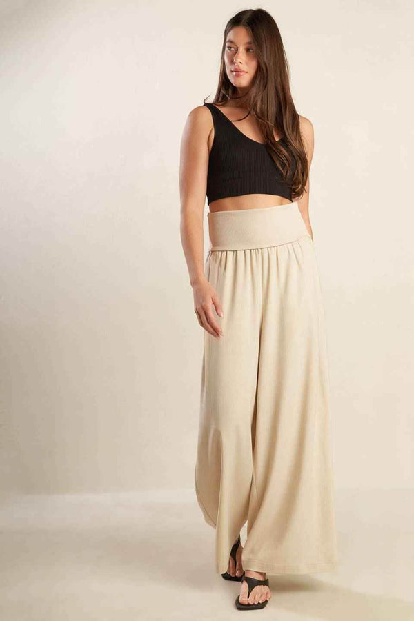 GO WITH GRACE WOVEN PANTS - GiFTiFY