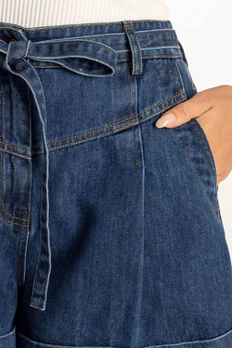 WALK IN THE PARK DENIM SHORTS - GiFTiFY