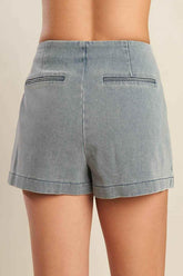 DAISY DATE DENIM SKORT - GiFTiFY