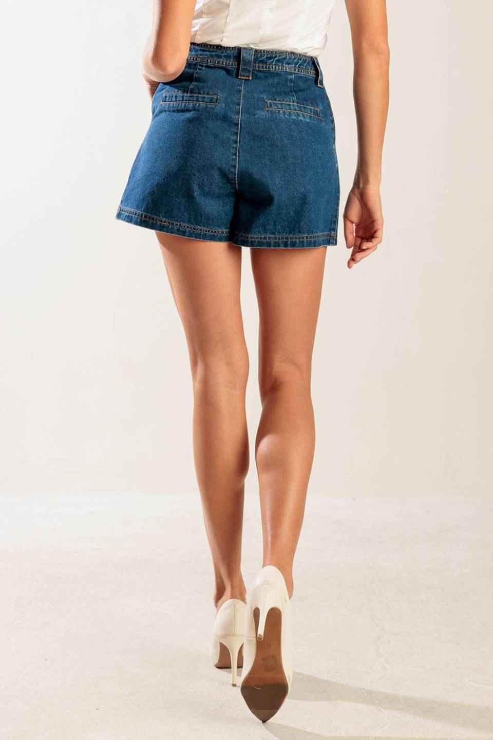 DRIVE-IN MOVIE DENIM SHORT - GiFTiFY