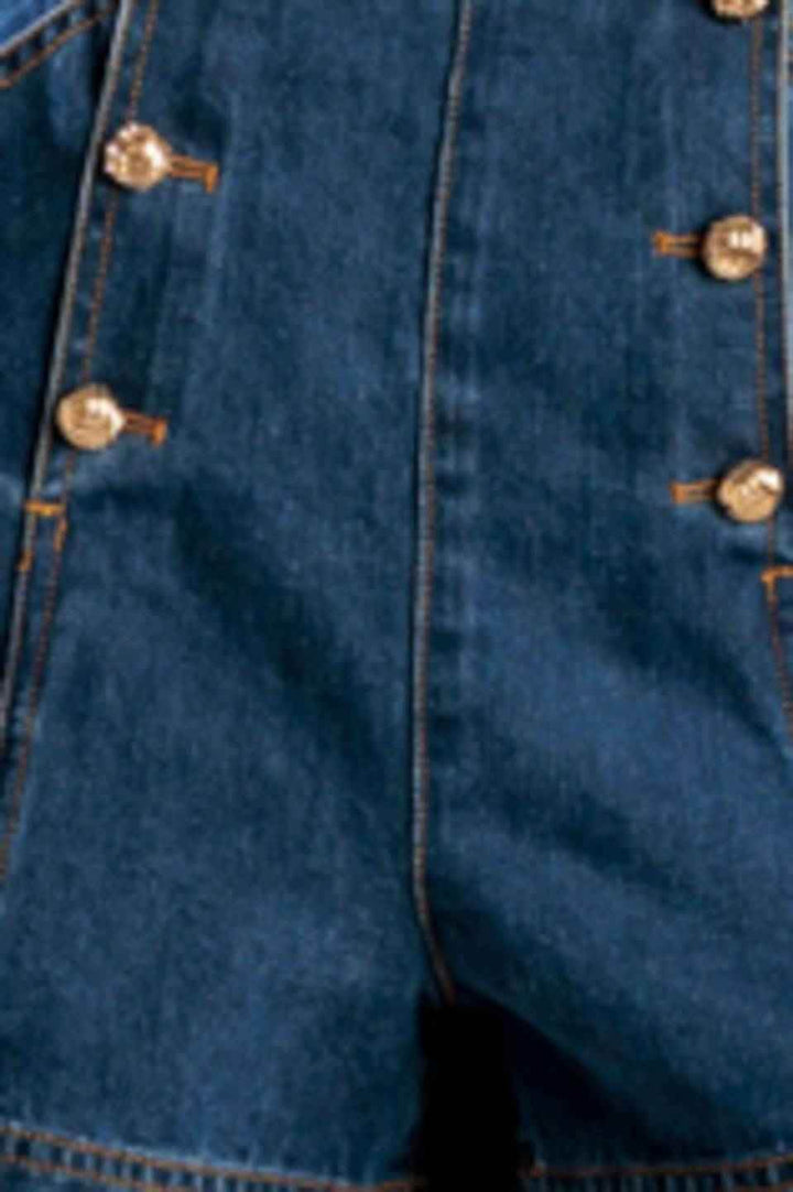DRIVE-IN MOVIE DENIM SHORT - GiFTiFY