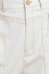 SIMPLY MINE CREAM WOVEN SHORT - GiFTiFY