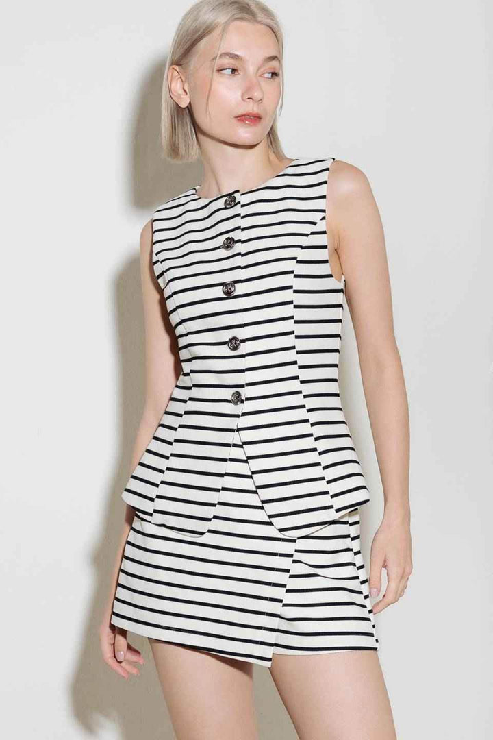 WILDFLOWER WANDER WOVEN SKORT - GiFTiFY