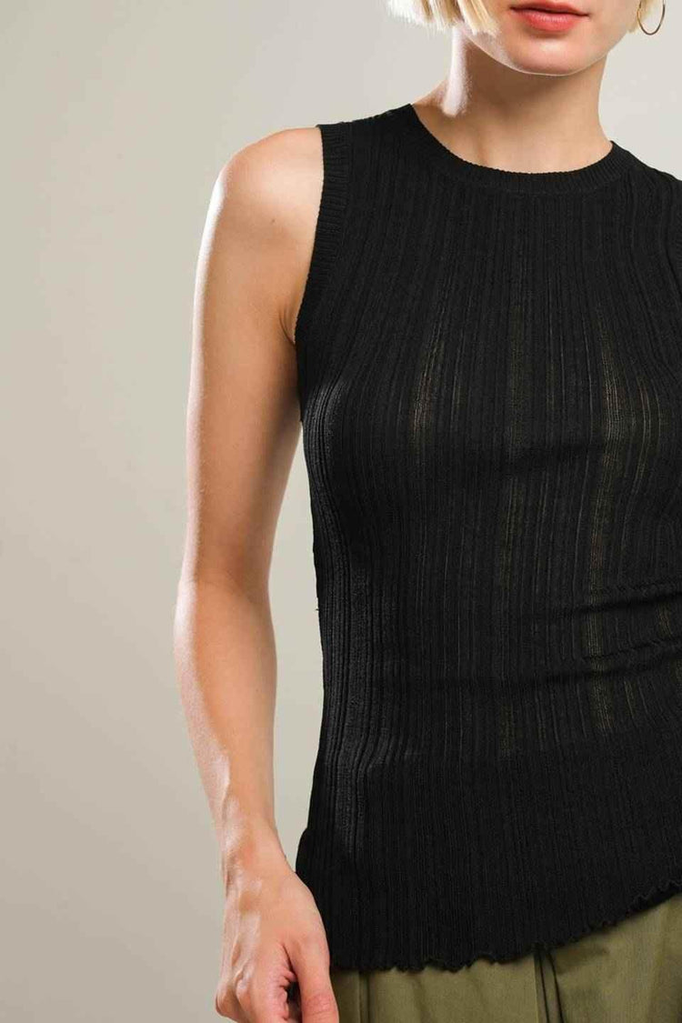 BE RIGHT BACK BLACK SWEATER TOP - GiFTiFY