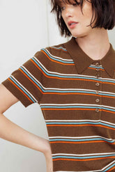 PRETTY IN PARADISE POLO TOP - GiFTiFY